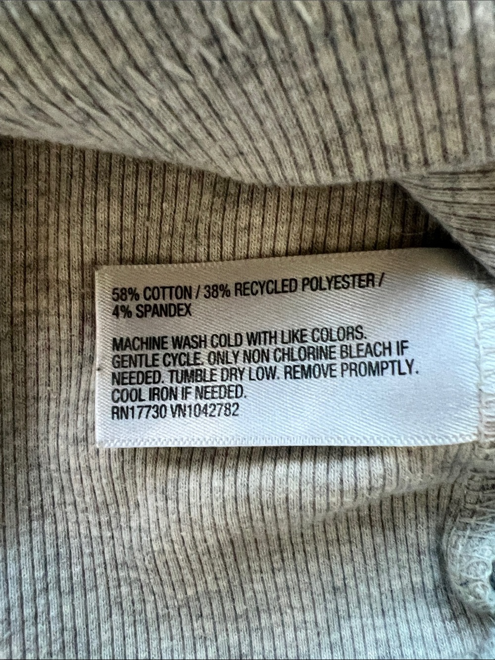 Crewcuts Ribbed Tank Tops - Gray & Cream Set - Picture 5 of 6